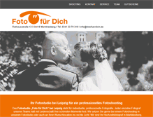 Tablet Screenshot of fotofuerdich.de